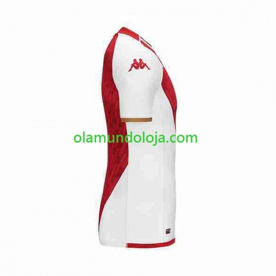 Camisola AS Monaco Homem Equipamento Primeiro 2023-2024 Manga Curta